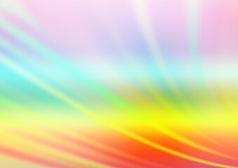 Obraz premium Light Multicolor, Rainbow vector modern bokeh pattern. A completely new color illustration in a bokeh style. Brand new style for your business design.
