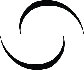 Lines in Circle Form for comic books . Explosion background . Vector Illustration .Technology round Logo . Circular Design element . Abstract Geometric shape . Sunburst .