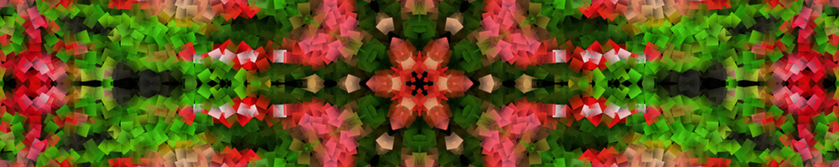 Kaleidoscope abstract background abstract classic pattern.