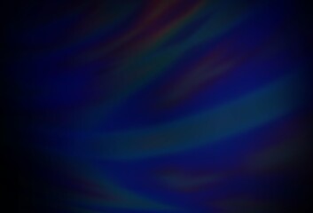 Dark BLUE vector blurred template.