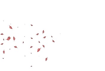 Light Green, Red vector sketch pattern.