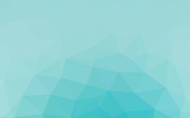 Light BLUE vector polygon abstract backdrop. Shining colored illustration in a Brand new style. Elegant pattern for a brand book.