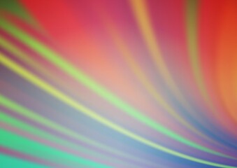 Light Green, Red vector blurred bright background. An elegant bright illustration with gradient. The elegant pattern for brand book.