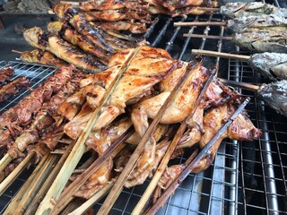 Grilled Chicken drumsticks.
