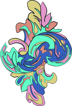 abstract floral background