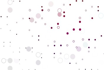 Light Purple vector texture with disks.