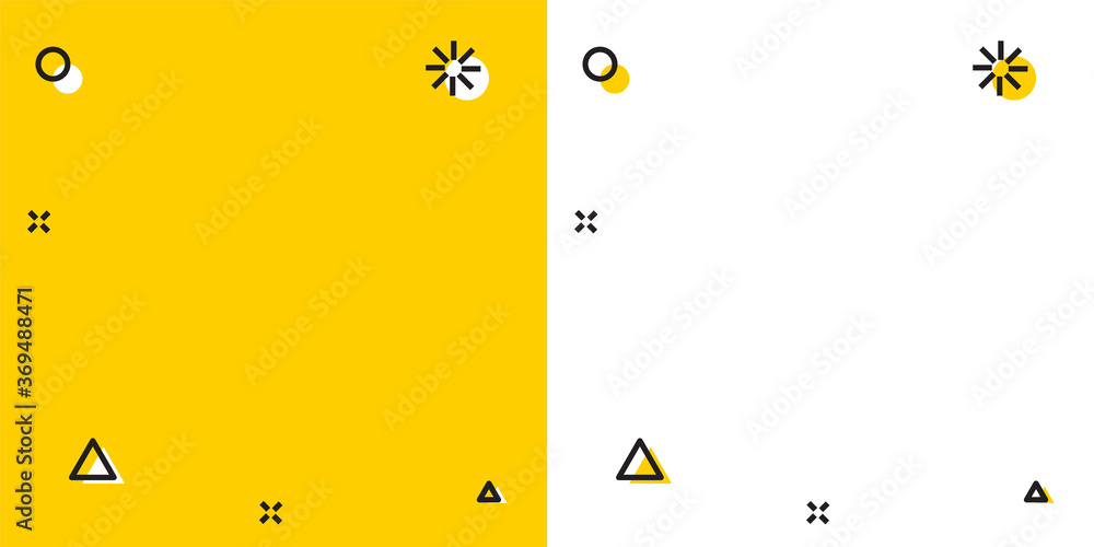 Poster black ftp folder icon isolated on yellow and white background. software update, transfer protocol, r