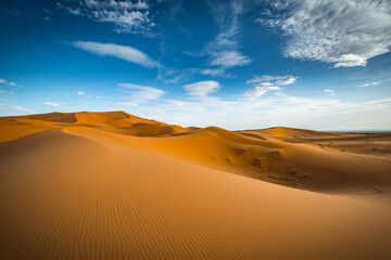 Fototapeta na wymiar Sahara Desert, Morrocco