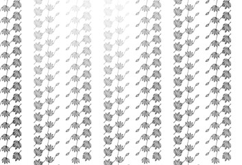 Light Silver, Gray vector doodle cover.