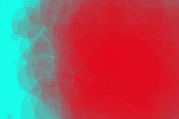 Isolated comic texture with interconnected bubbles  gradually increasing in size with  shining effect