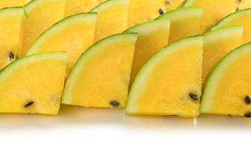 Watermelon isolated on white background.