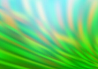 Light Green vector blurred background. Colorful illustration in abstract style with gradient. The best blurred design for your business.