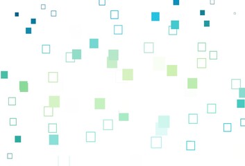 Light Blue, Yellow vector template with square style.