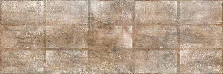 Wandaufkleber grunge white paint wood texture background © Vidal