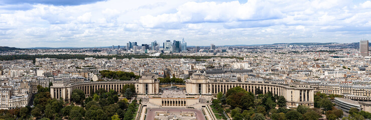 view from Eiffel Tower Paris, France