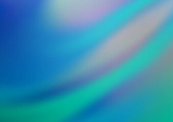 Light BLUE vector blur pattern. Colorful illustration in abstract style with gradient. A completely new design for your business.
