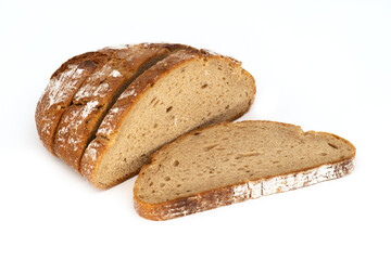 Brot isoliert