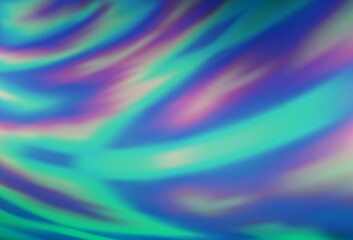 Light BLUE vector blurred pattern.