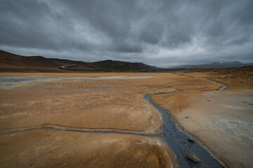 A landscape in Iceland