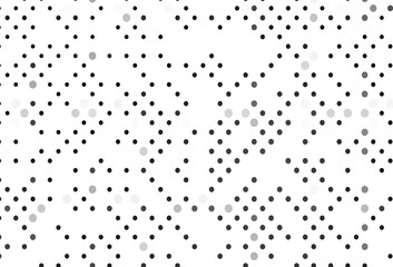 Light Silver, Gray vector cover with spots.