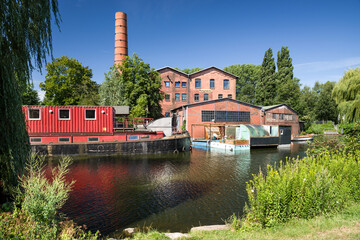 Kulturzentrum Wilhelmsburg Veringkanal Sommer