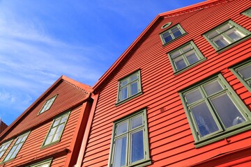 Bergen landmarks, Norway