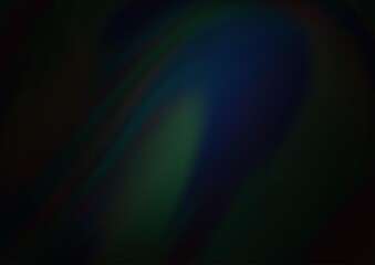 Dark Black vector template with lava shapes. A completely new color illustration in marble style. Brand new design for your ads, poster, banner.