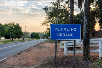 Fototapeta premium Sinais de trânsito