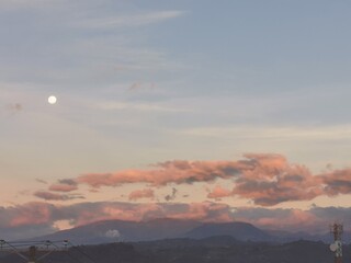 luna y cielo