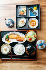 Food series: Japanese breakfast set