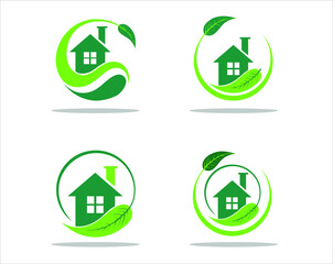 A collections of green house theme