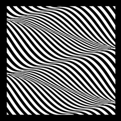 Imagens psicodélicas com ilusão de ótica