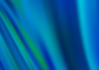 Dark BLUE vector pattern with lines, ovals. Colorful abstract illustration with gradient lines. A new texture for your  ad, booklets, leaflets.