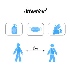 banner with security measures