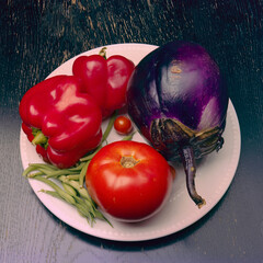 Fresh Produce. very high resolution large format film photo