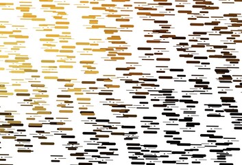 Light Yellow, Orange vector backdrop with long lines.