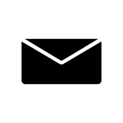 Mail, message, email icon. Internet flat icon symbol for applications.