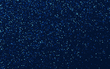Blue Cosmos Vector Glow Texture. White Light 
