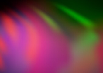 Dark Pink, Green vector abstract blurred background. Glitter abstract illustration with an elegant design. A completely new design for your business.