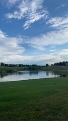 golf course on the beach
