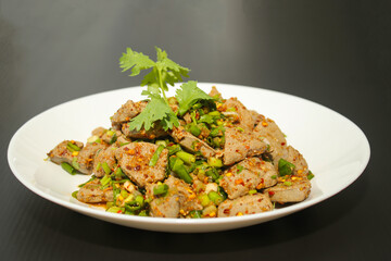beef liver thailand food name thai thap hwan