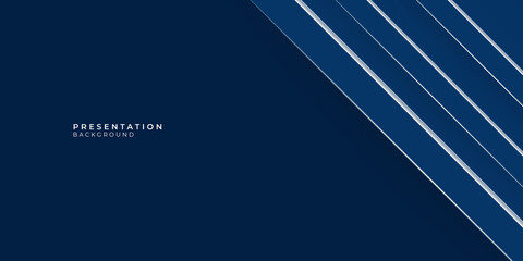 Modern simple blue abstract presentation background