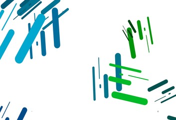 Light Blue, Green vector layout with flat lines.