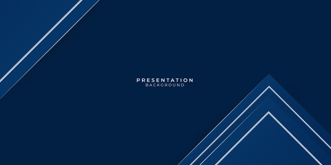 Blue abstract presentation background