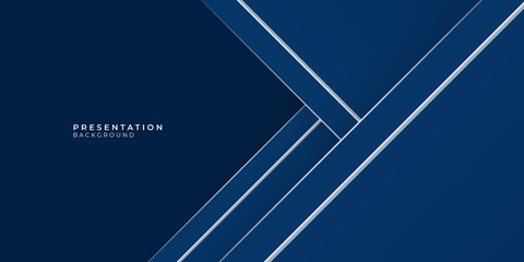 Blue abstract modern presentation background