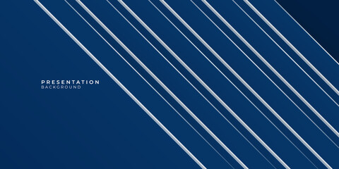 Blue background with abstract wave spiral modern element for banner, presentation design and flyer