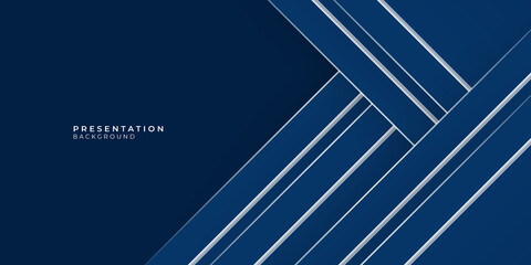 Blue background with abstract wave spiral modern element for banner, presentation design and flyer