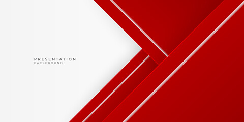 Abstract white red background