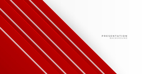 Abstract white red background