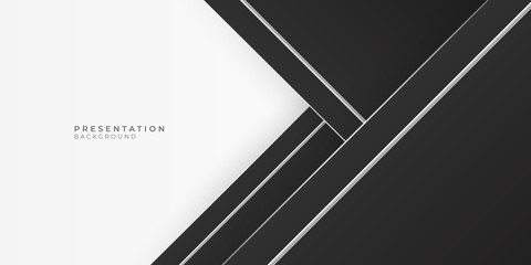 Black white abstract background with white copy blank space for business and presentation